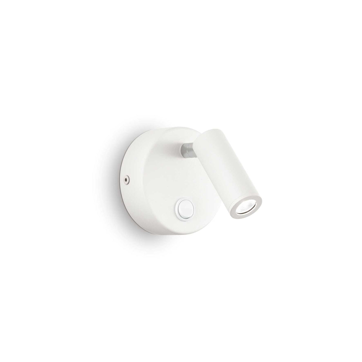 Round White Modern Wall Light - Page Collection
