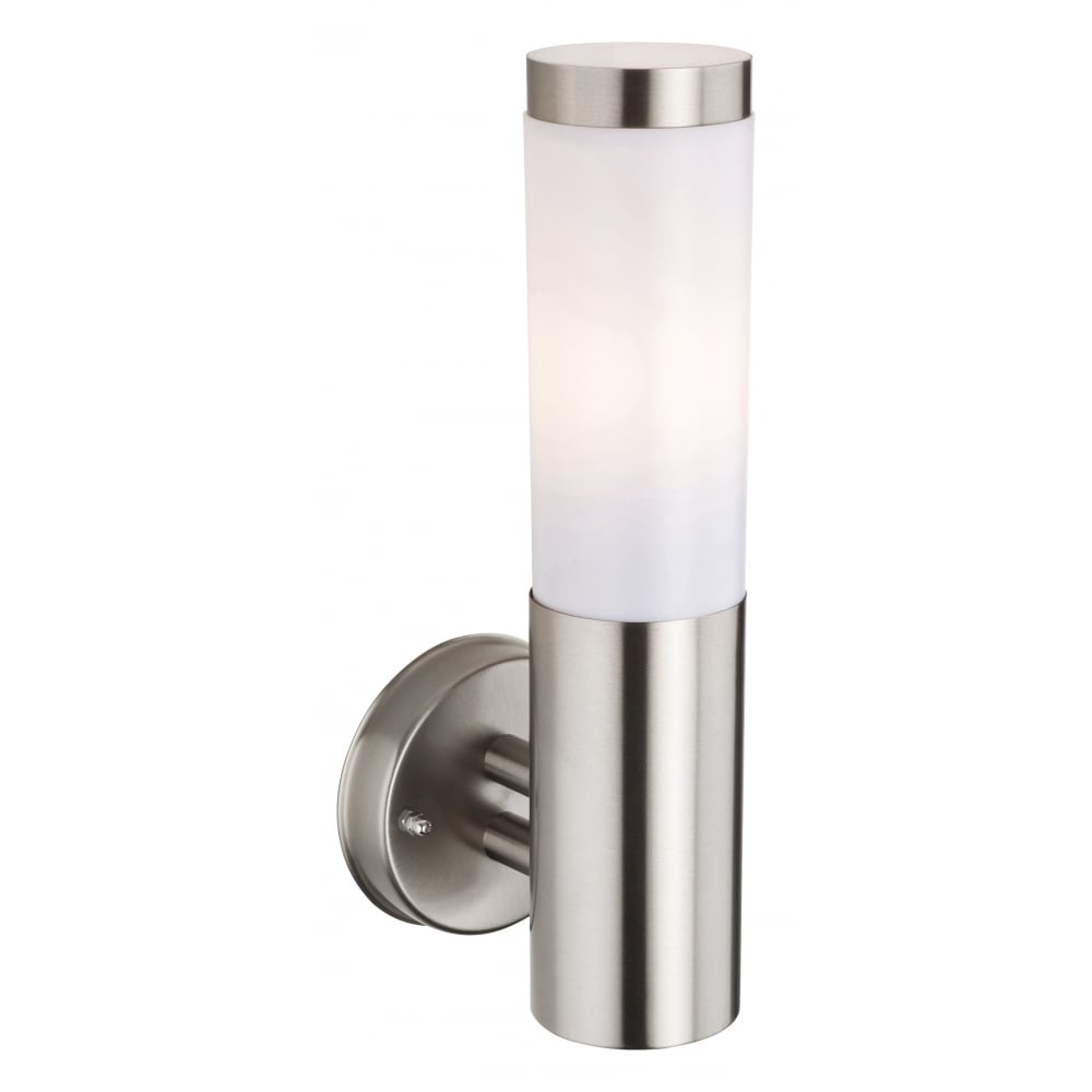 Sleek Stainless Steel Wall Sconce with Modern Design