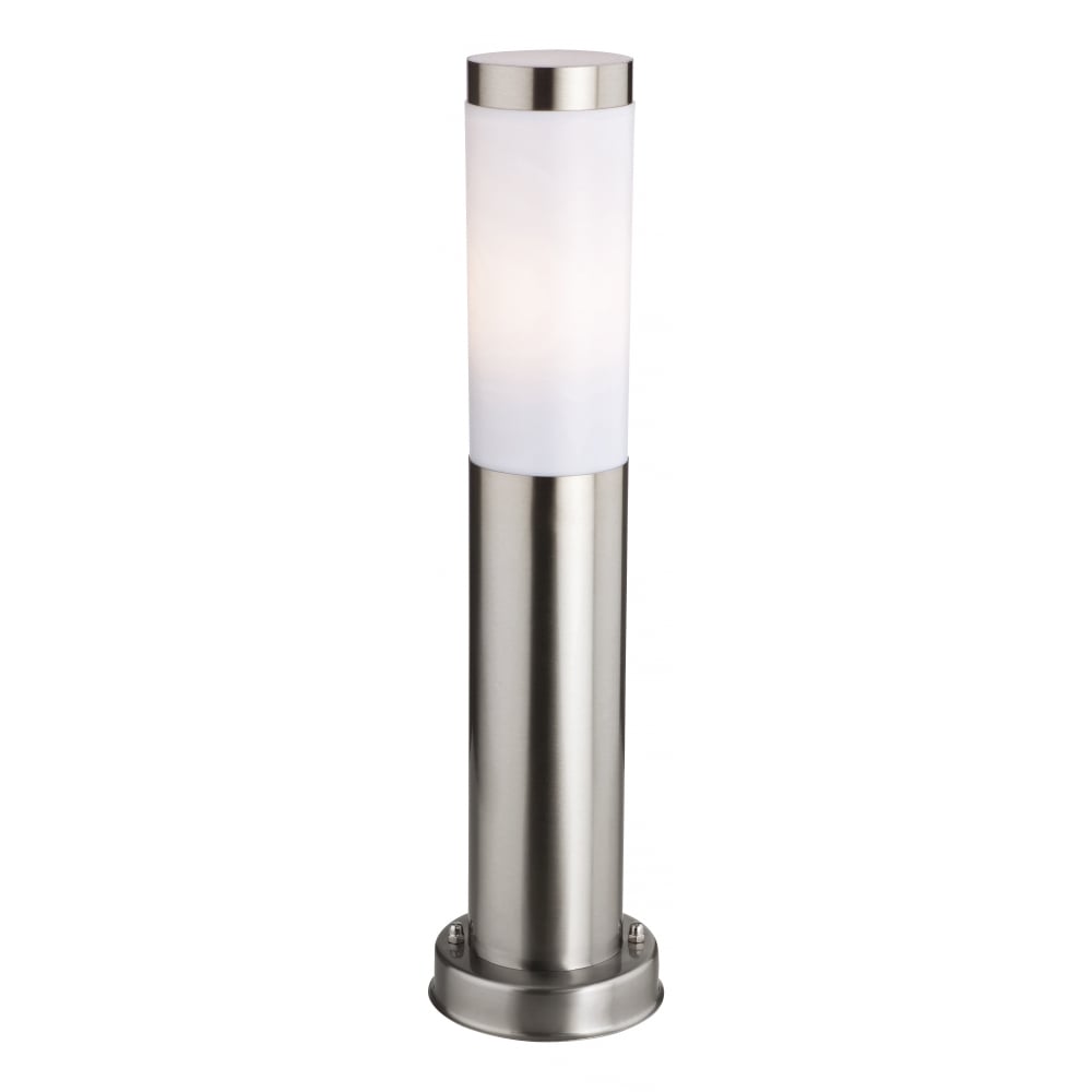 Sleek Stainless Steel Outdoor Post Light with Augment Design