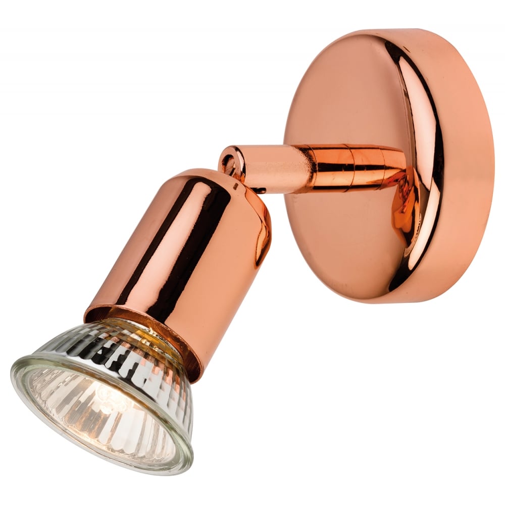 Adjustable Copper Brass Ceiling Spotlight Fixture