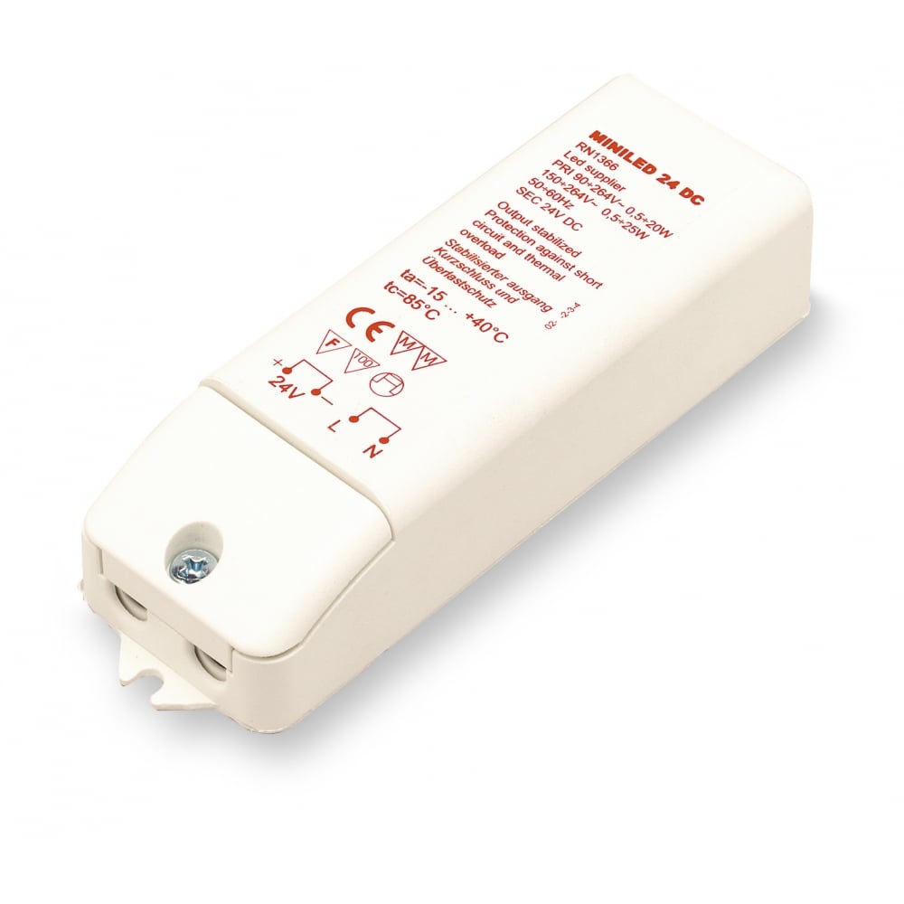 Versatile LED Transformer 24V DC for Transient Series