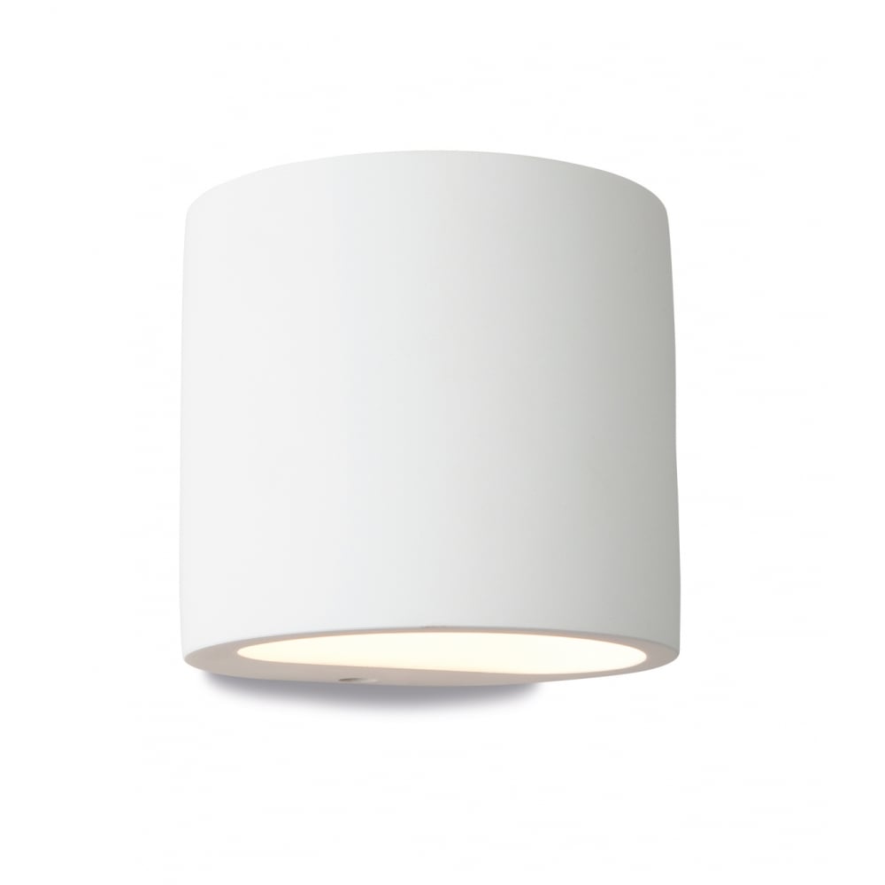 Contemporary White Sconce Wall Light