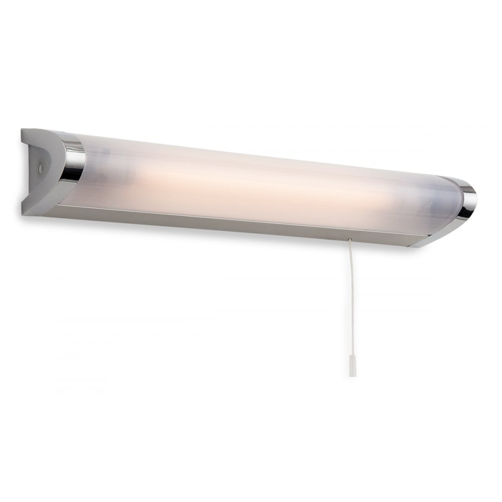 Sleek Chrome LED Bathroom Vanity Light Strip