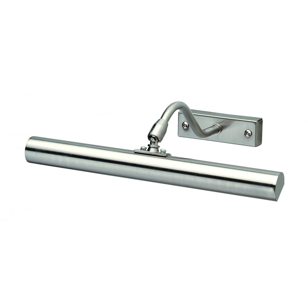 Sleek Brushed Nickel LED Picture Light (285mm)
