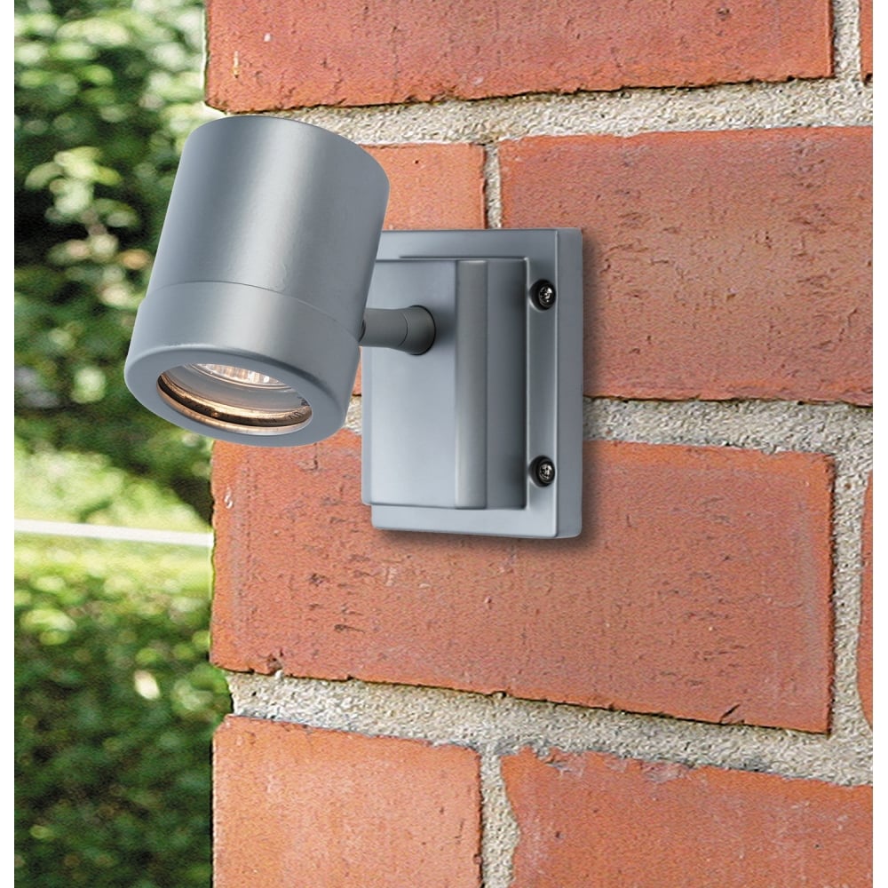 Contemporary Sleek Aluminium Outdoor Wall Light