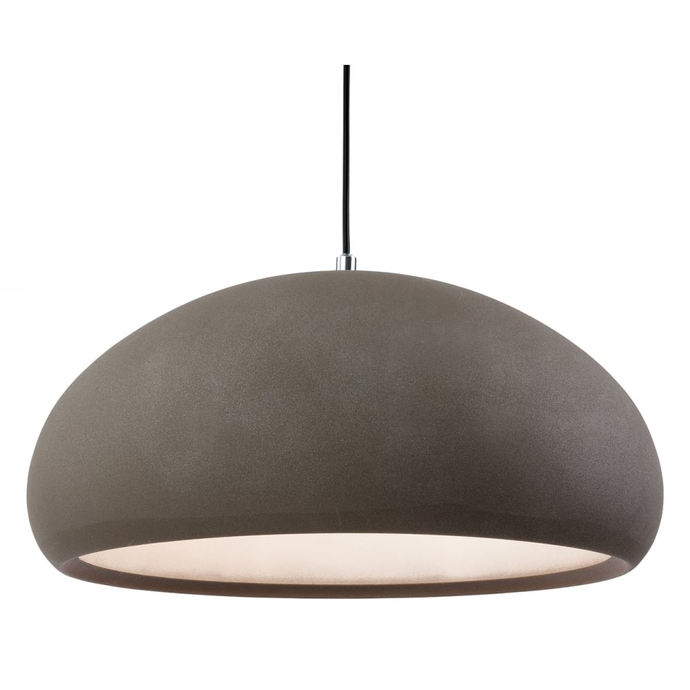 Herculean Contemporary Concrete Pendant Light Fixture