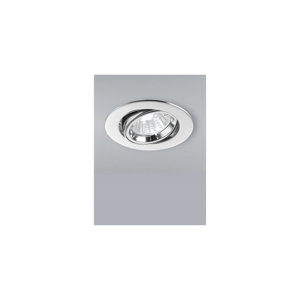 Sleek Chrome Adjustable LED Ceiling Downlight