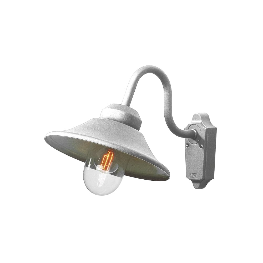 Vega Modern Matte White Outdoor Wall Sconce