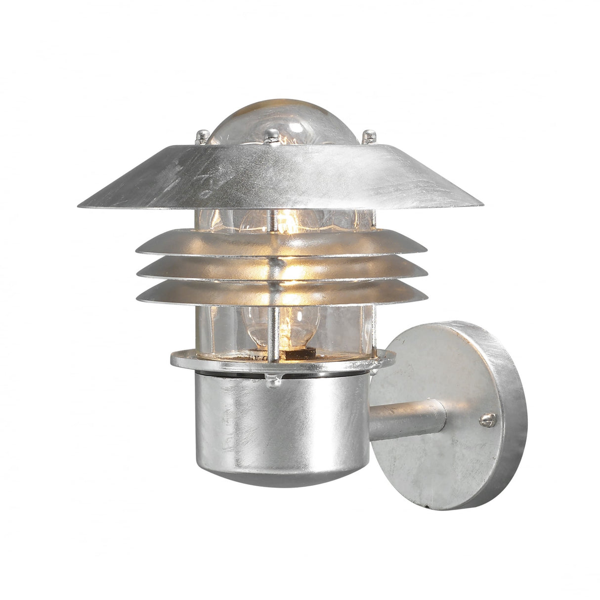 Modena Galvanized Steel Up Wall Light Fixture