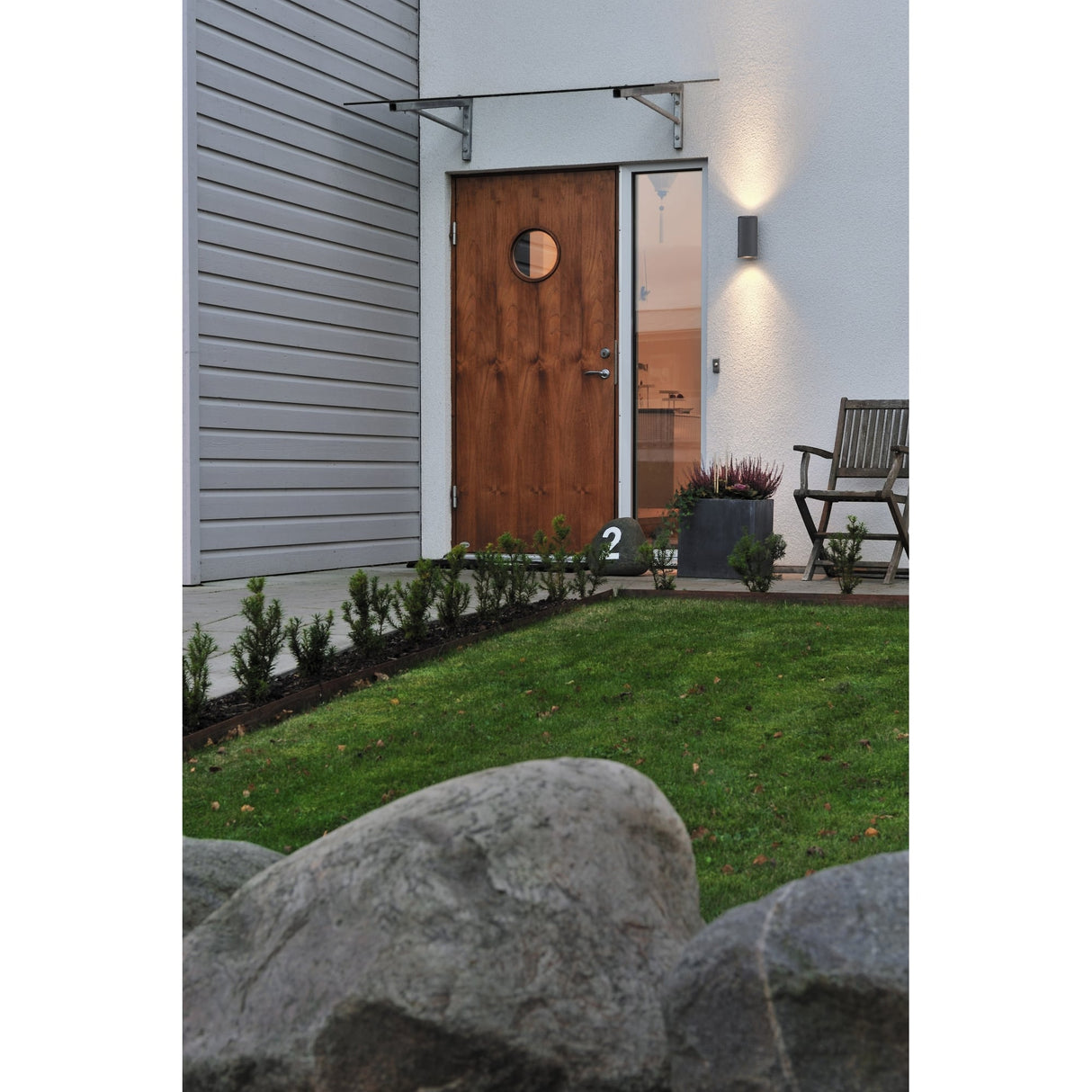 Siracusa Dual Light Wall Sconce - Modern Aluminium Design