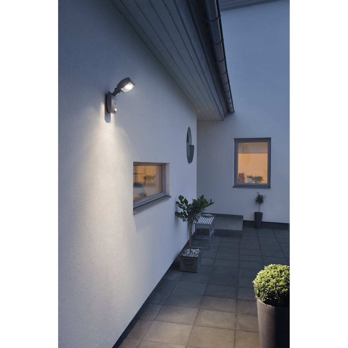 Contemporary Anthracite LED Garden Light by Konstsmide