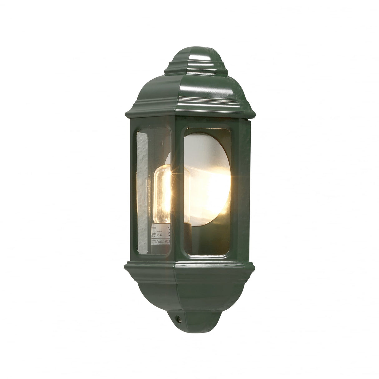 Konstsmide Cagliari Green Wall Sconce Light Fixture