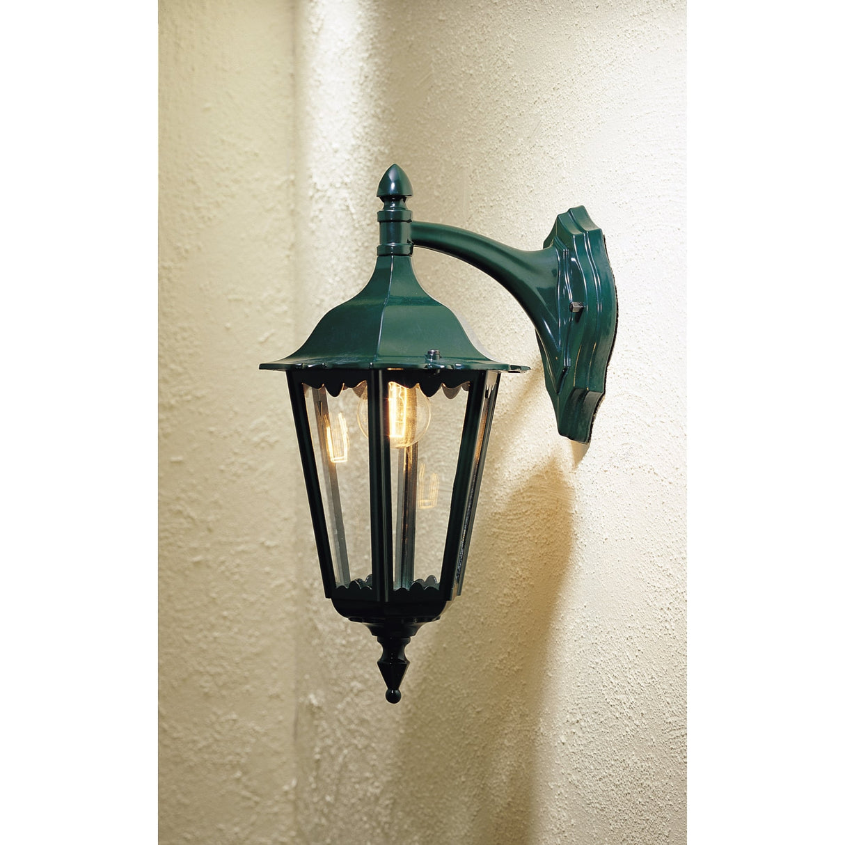 Konstsmide Firenze Outdoor Down Lantern in Verdant Green