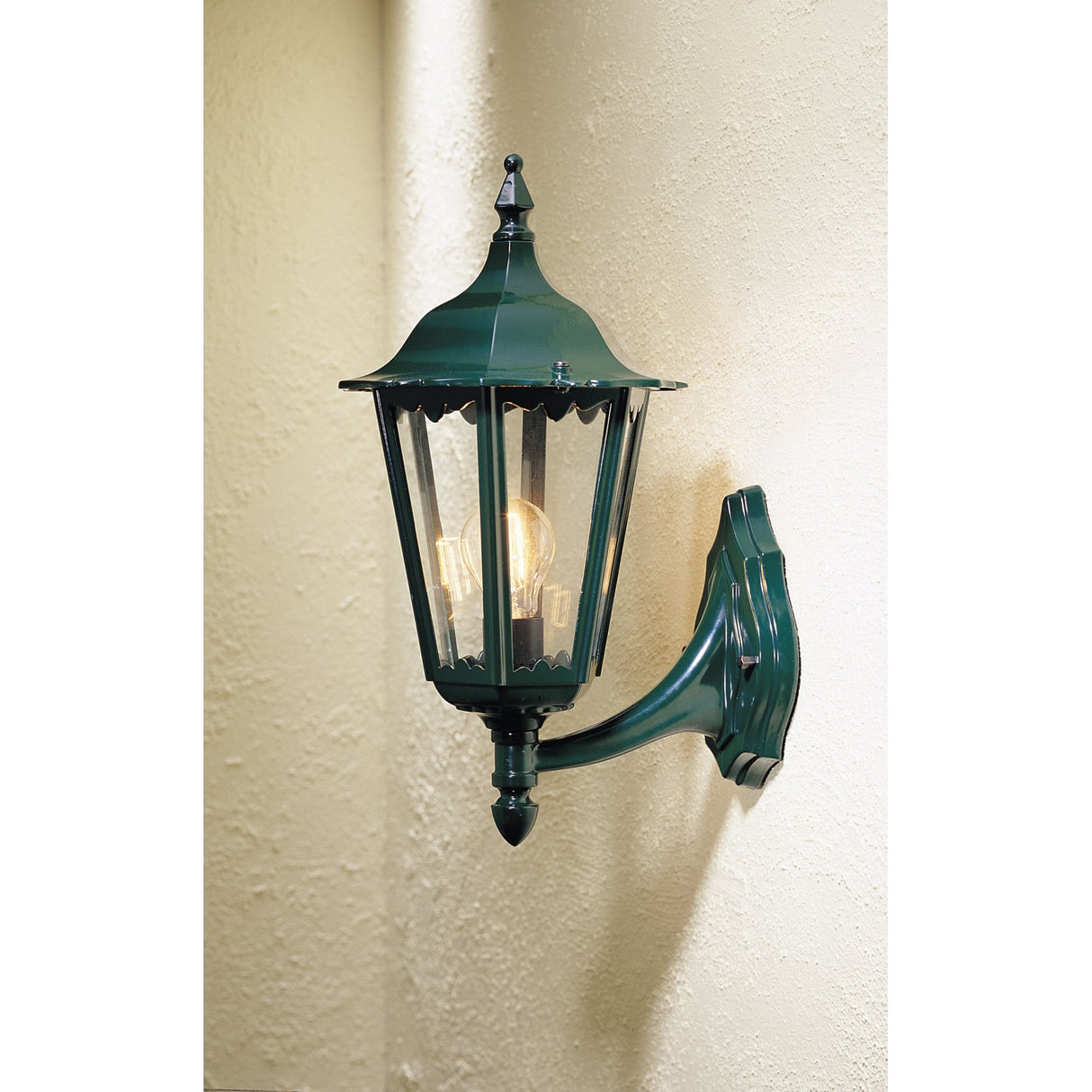 Firenze Green Outdoor Wall Lantern