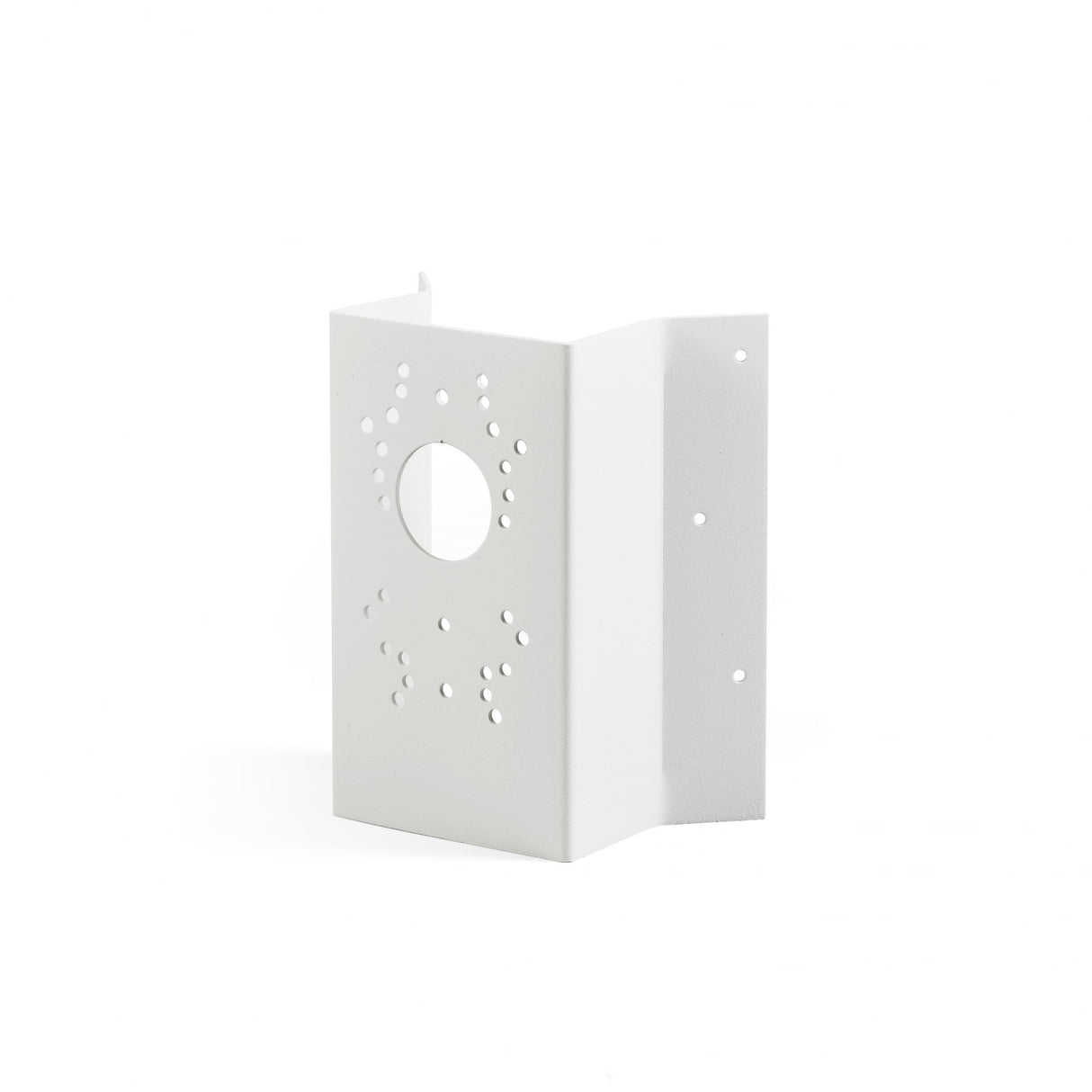 Adjustable White Corner Bracket for Outdoor Lantern Wall Lights