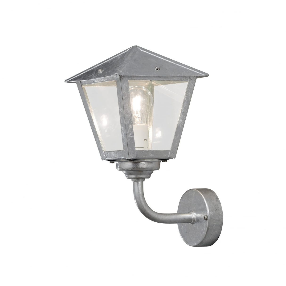Konstsmide Benu Galvanized Wall Lantern