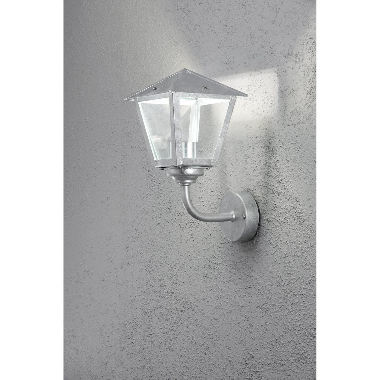 Benu Galvanized LED Wall Light 8W by Konstsmide