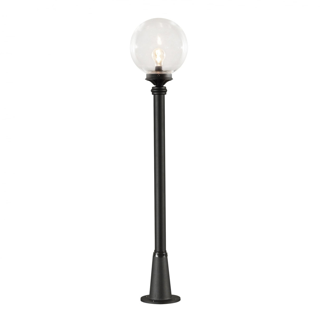 Orion Matte Black Outdoor Lantern Pole