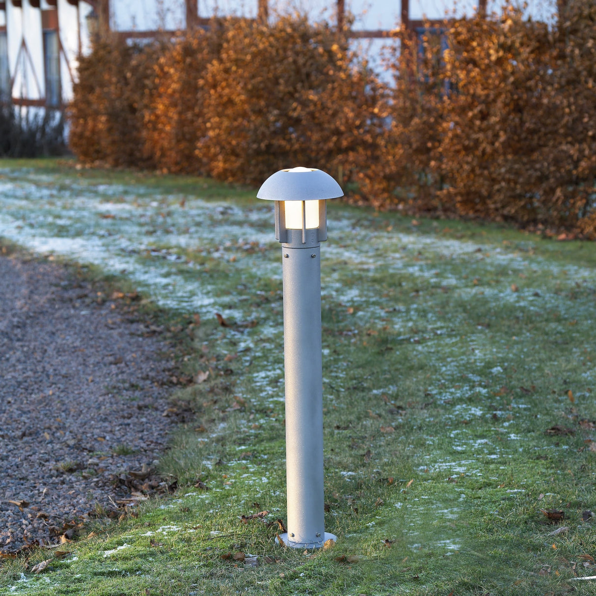 Heimdal Aluminum Outdoor Pathway Bollard by Konstsmide