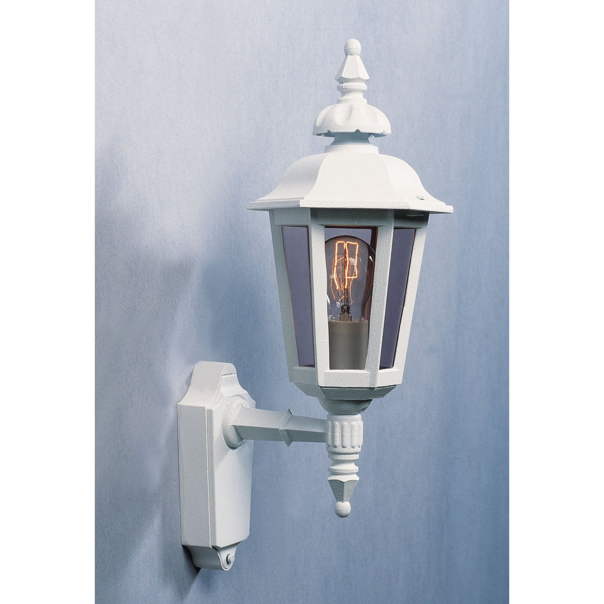 Konstsmide Pallas White Wall Sconce - Elegant Matte Finish