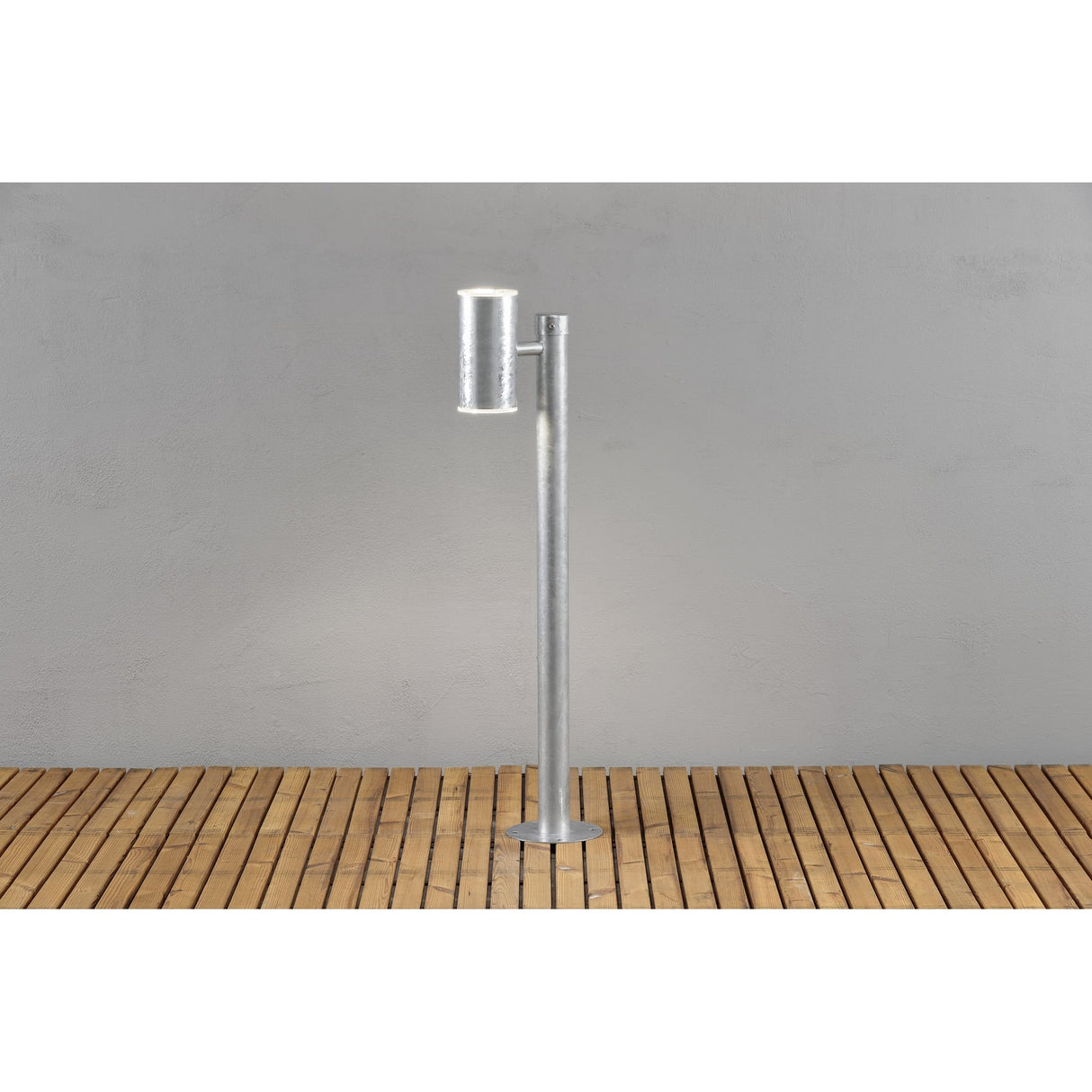 Ull Galvanized LED Short Pole Light by Konstsmide