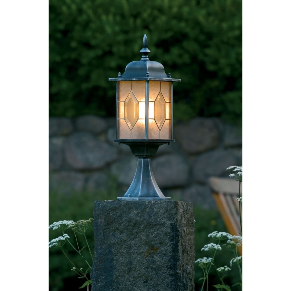 Milano Vintage Style Pedestal Lantern by Konstsmide