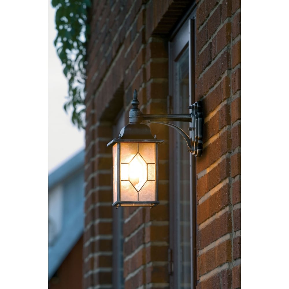 Milano Retro Outdoor Hanging Wall Lantern with Italian Flair