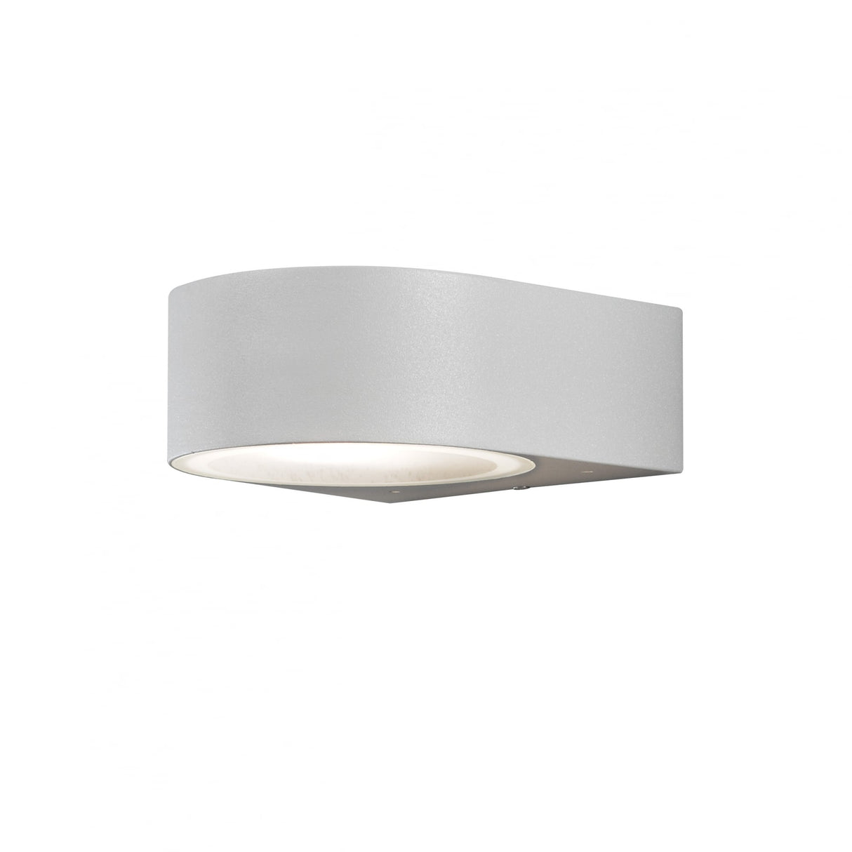 Modern Aluminium Teramo Wall Light - Sleek Grey Design