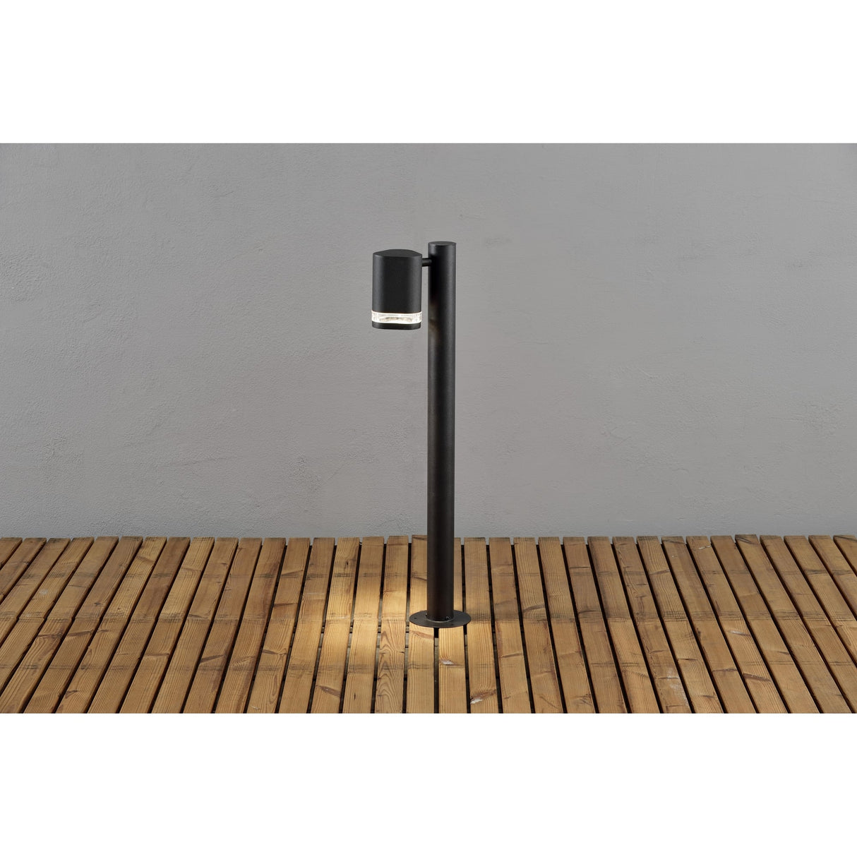 Elegant Black Modena Outdoor Post Light by Konstsmide