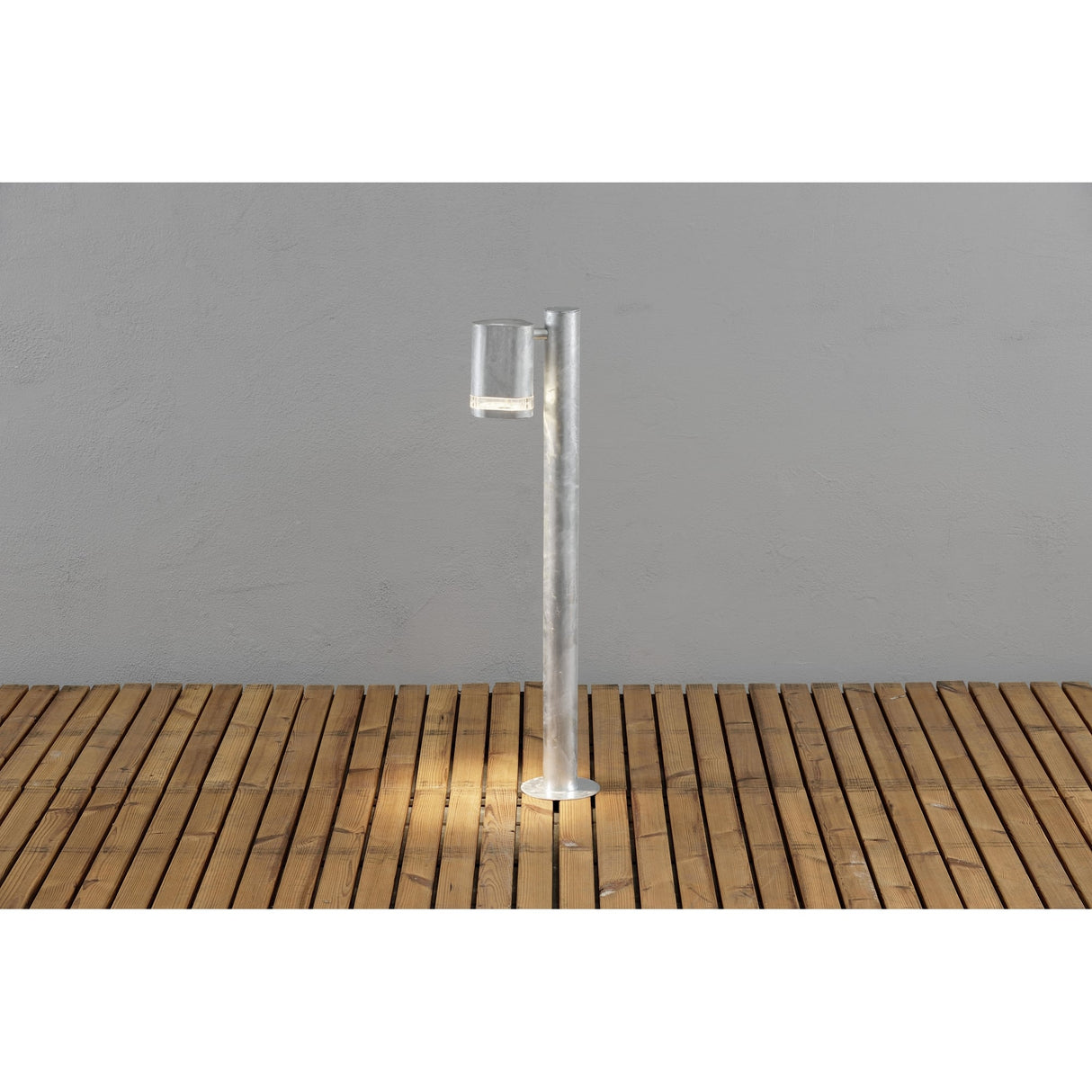 Konstsmide Modern Galvanized Post Light - Modena Series
