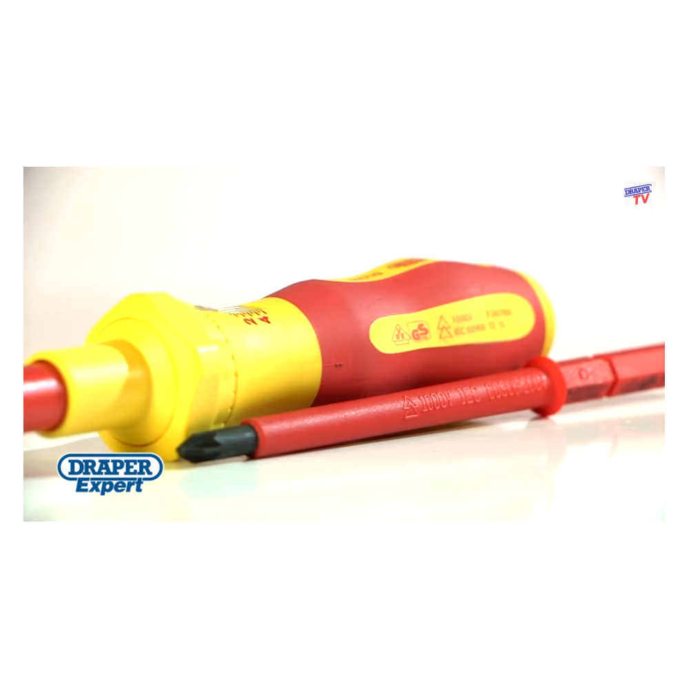 Draper Expert Ergo Plus VDE Torque Screwdriver Set for Electricians