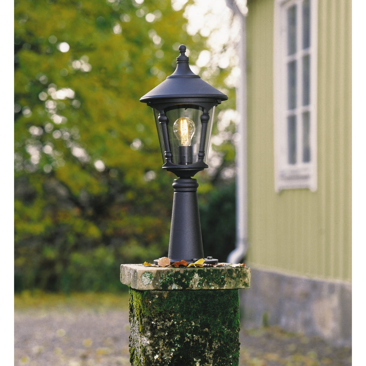 Konstsmide Virgo Outdoor Path Light - Matte Black