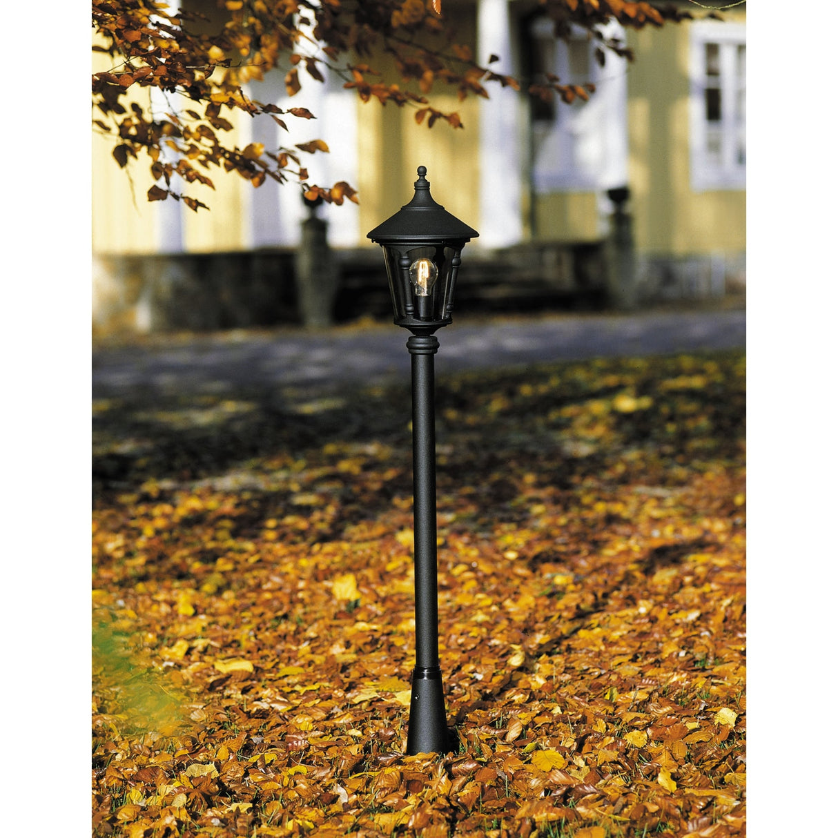 Konstsmide Virgo Outdoor Path Light - Matte Black