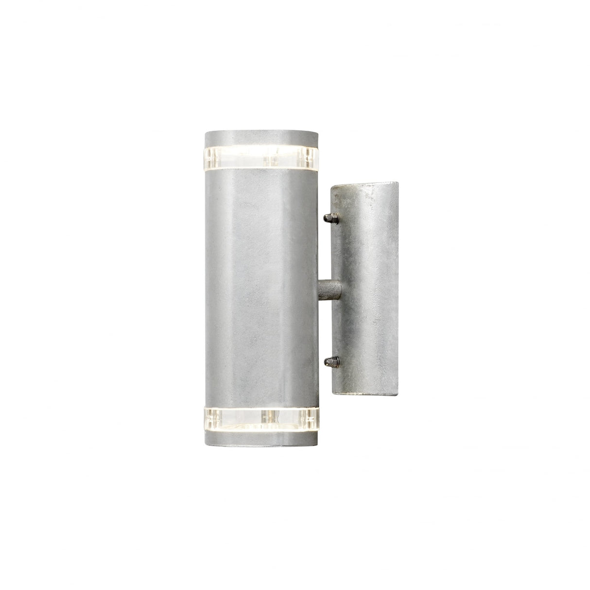 Modena Twin Beam Galvanized Wall Light Fixture