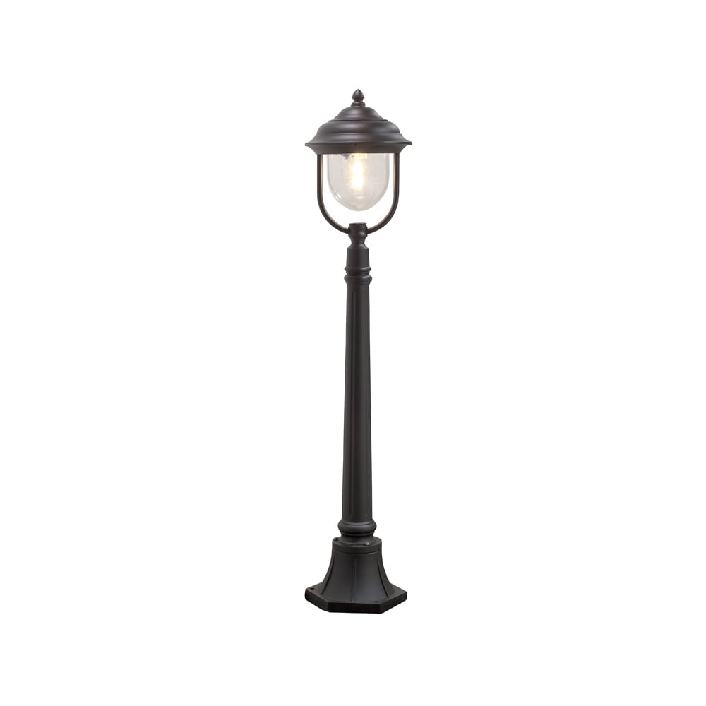 Elegant Parma Black Pathway Lantern by Konstsmide