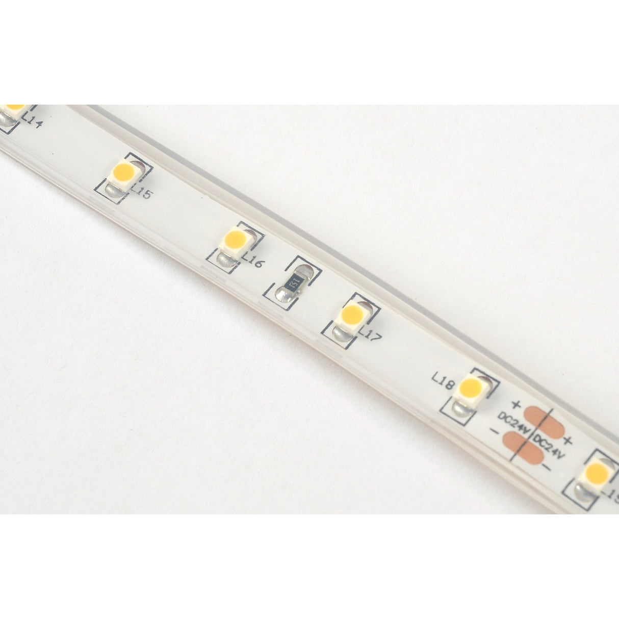 Teucer LS-4 High Output 12W LED Strip, 5M, Extra Warm White, IP65 Rated