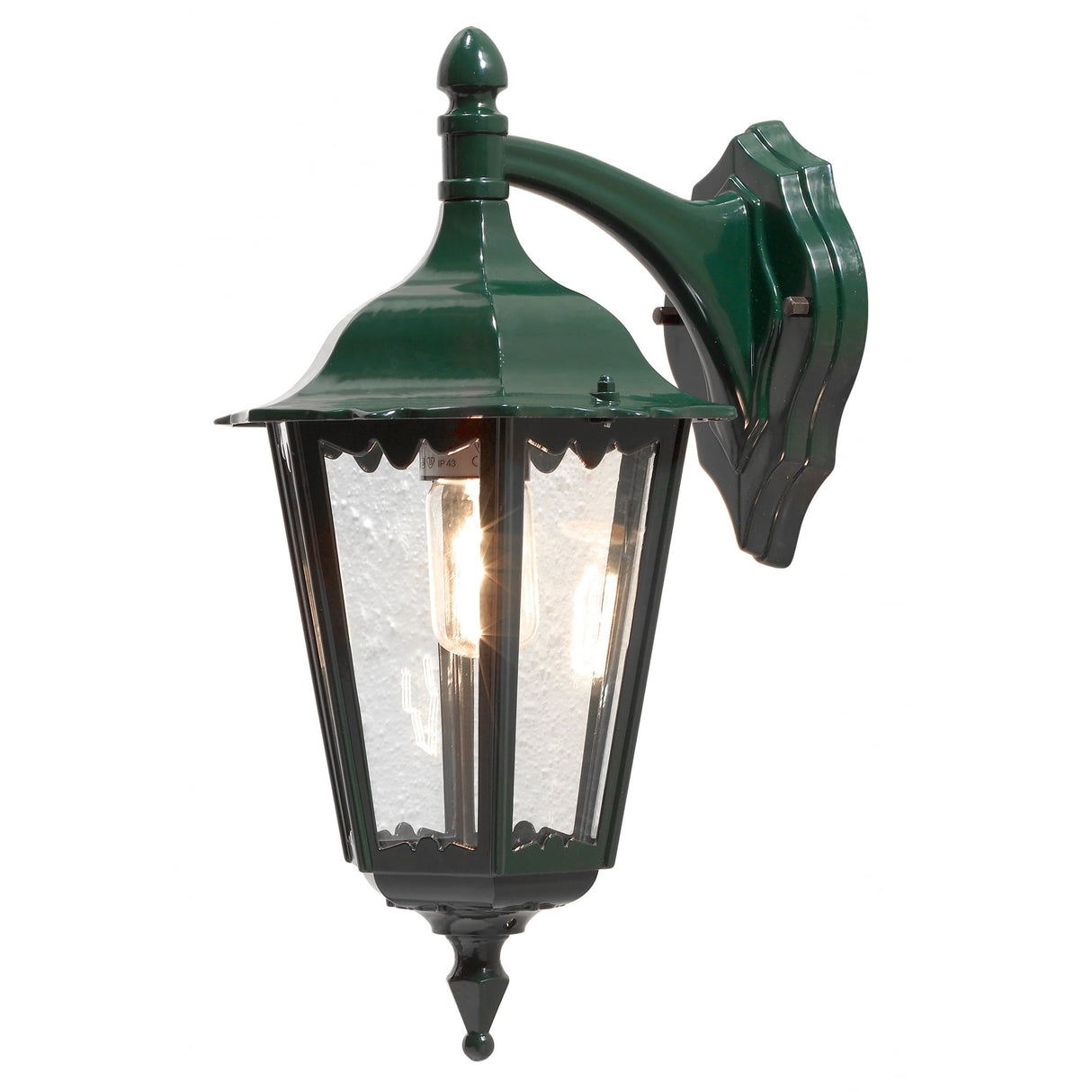 Konstsmide Firenze Outdoor Down Lantern in Verdant Green