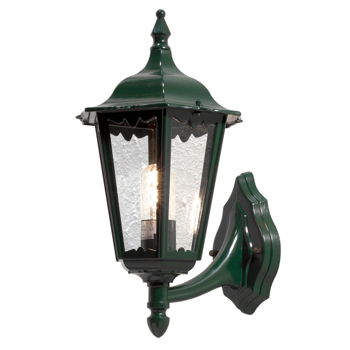 Firenze Green Outdoor Wall Lantern