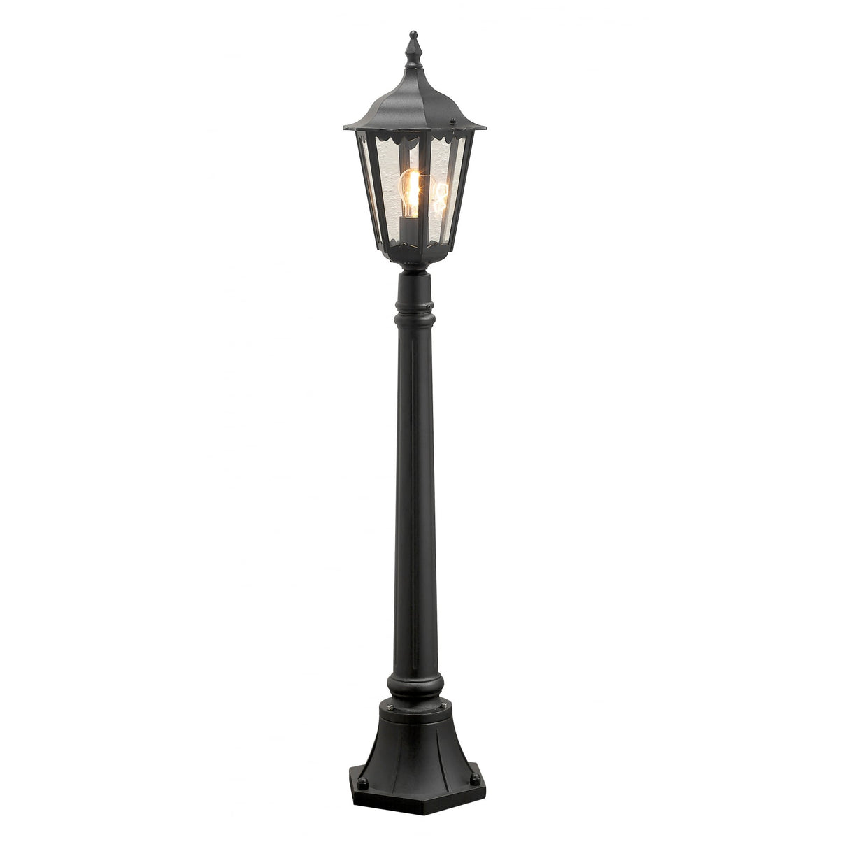 Elegant Firenze Pathway Light in Matte Black Finish