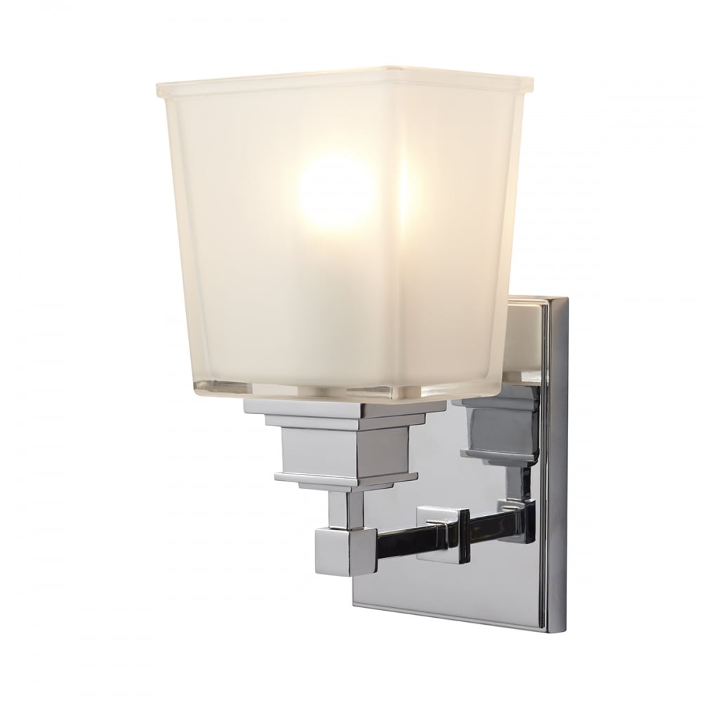 Aylesbury Polished Chrome Wall Light Fixture
