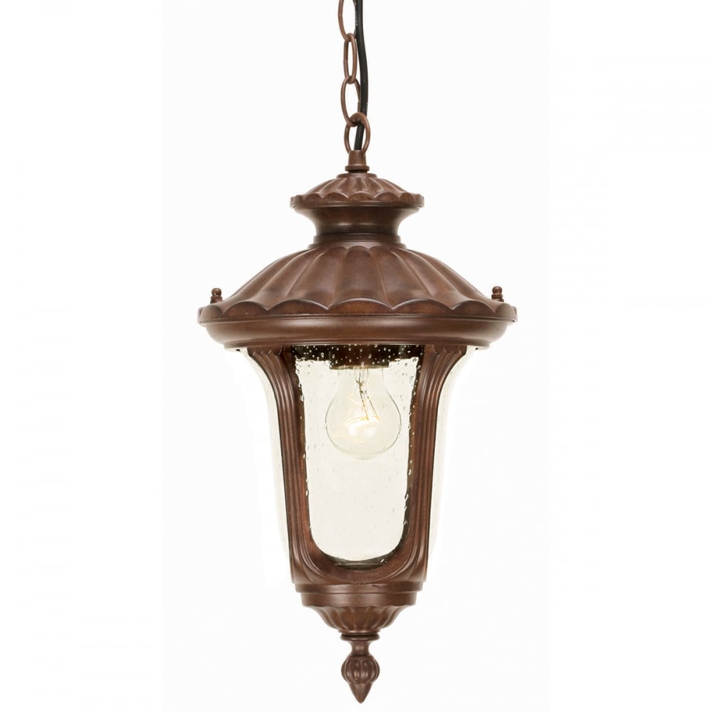 Chicago Vintage Bronze Chain Lantern - Small