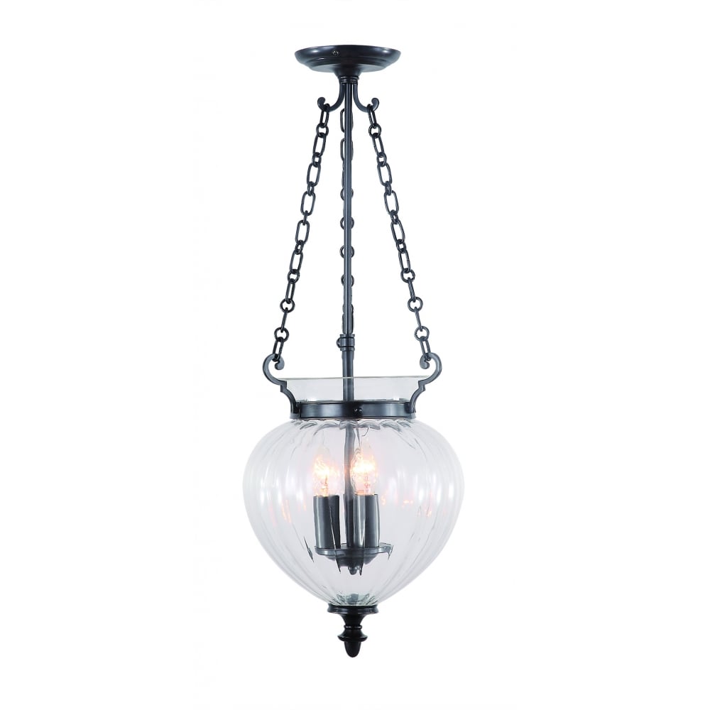 Elegant Finsbury Park Medium Pendant in Old Bronze Finish