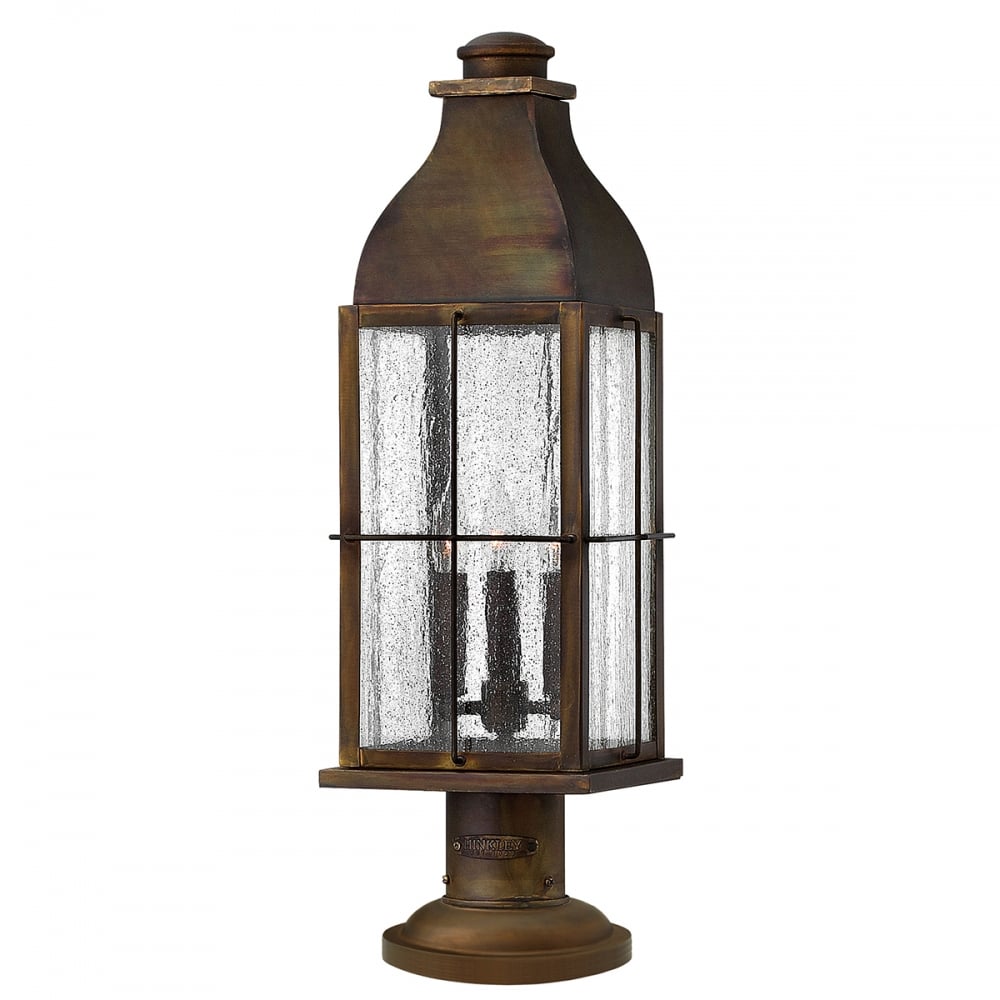 Bingham Triple Lantern Pedestal