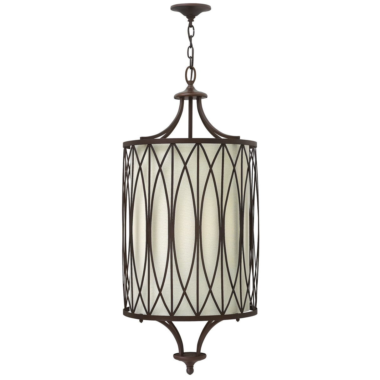 Victorian Bronze Elegance: Walden 4-Light Pendant Fixture