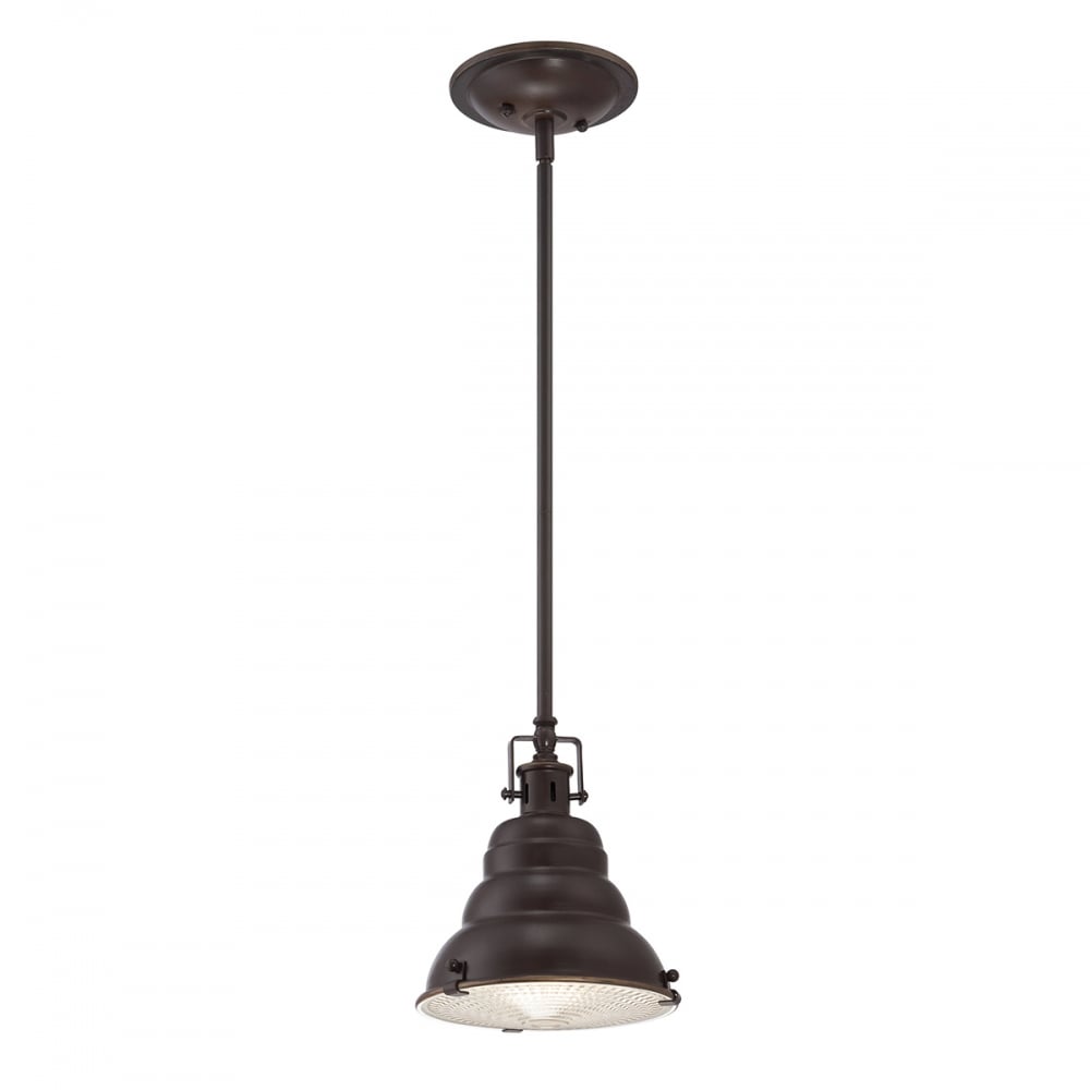 Vintage Palladian Bronze Pendant Light