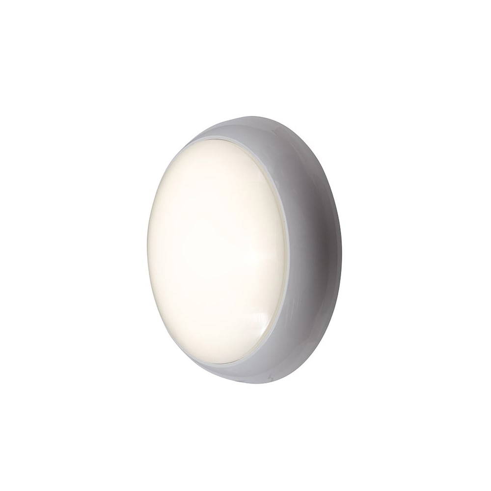Ansell 8W LED Disco Light - White Opal Finish, IP65 Indoor Fixture