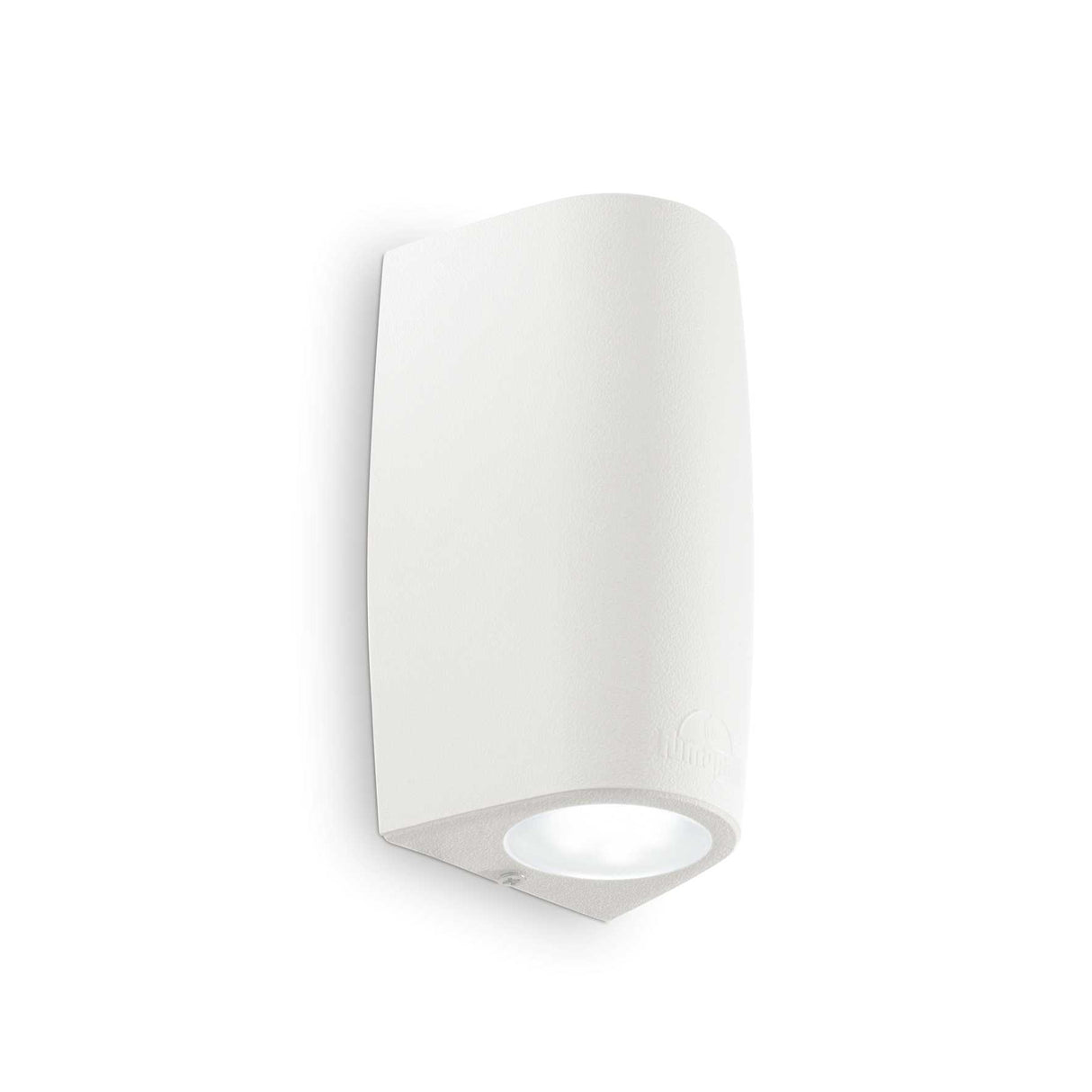 Compact Elegance: Keope White Wall Light