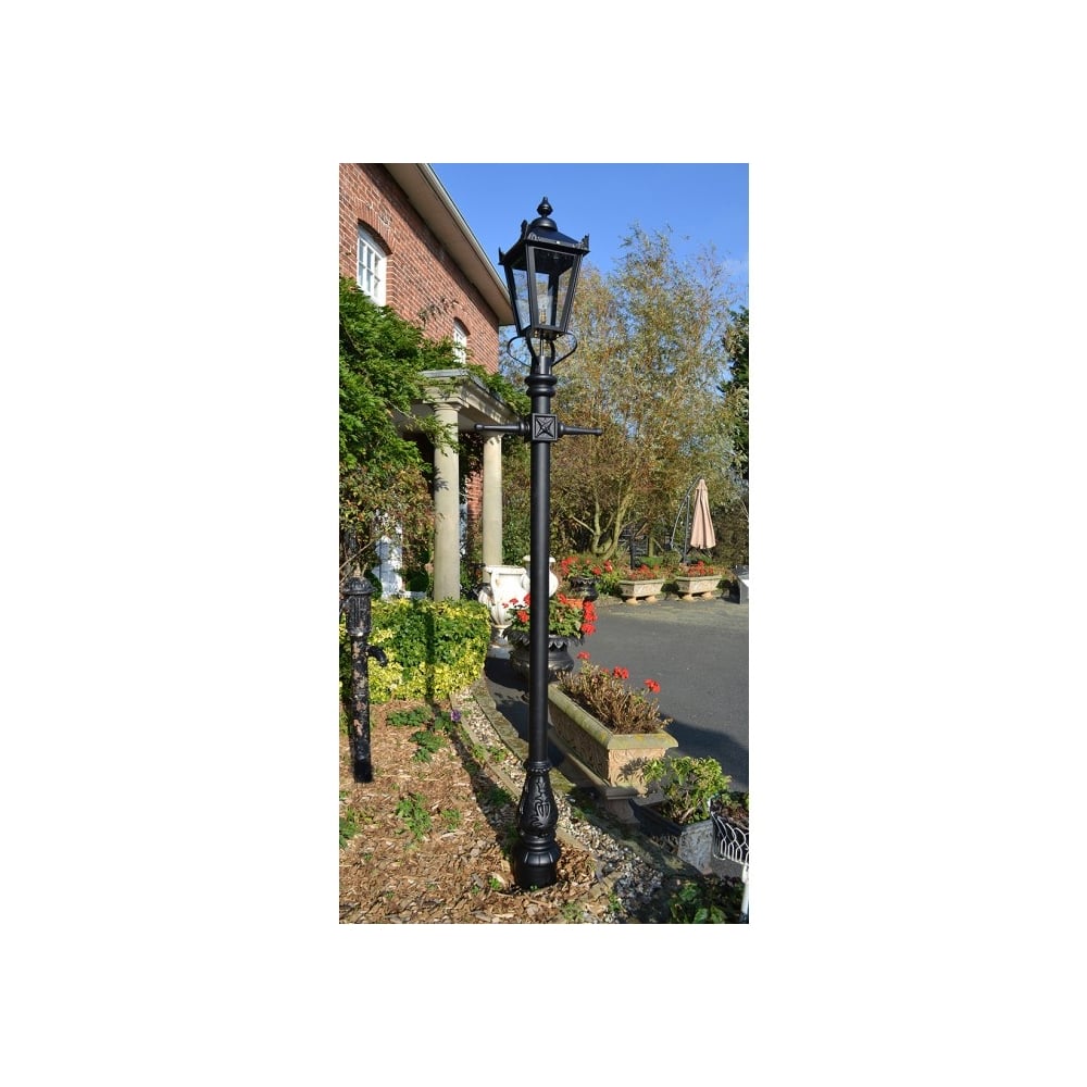 Victorian Style Cast Iron Outdoor Lamp Post Lantern