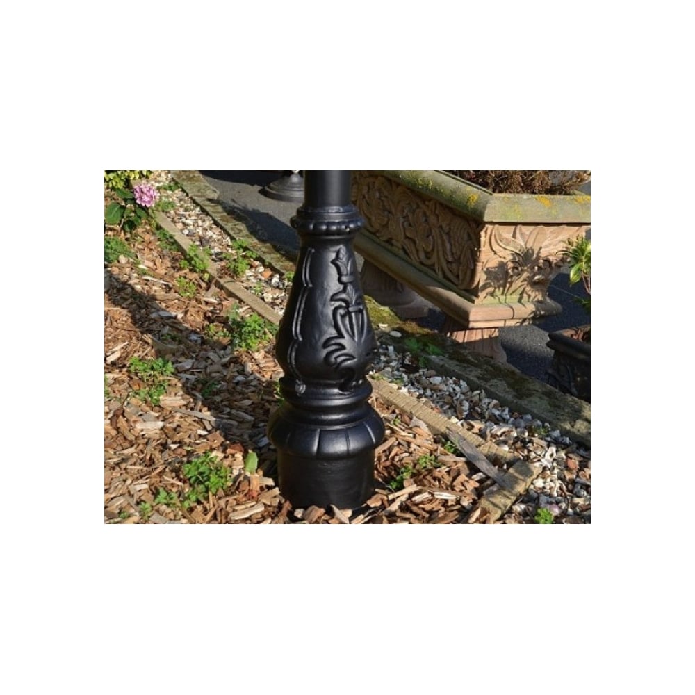 Victorian Style Cast Iron Outdoor Lamp Post Lantern