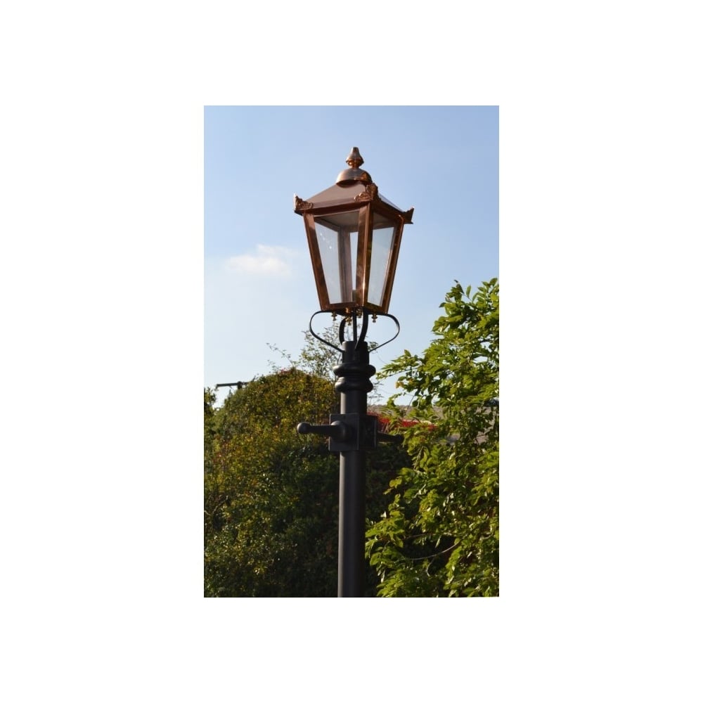 Victorian Style Cast Iron Outdoor Lamp Post Lantern